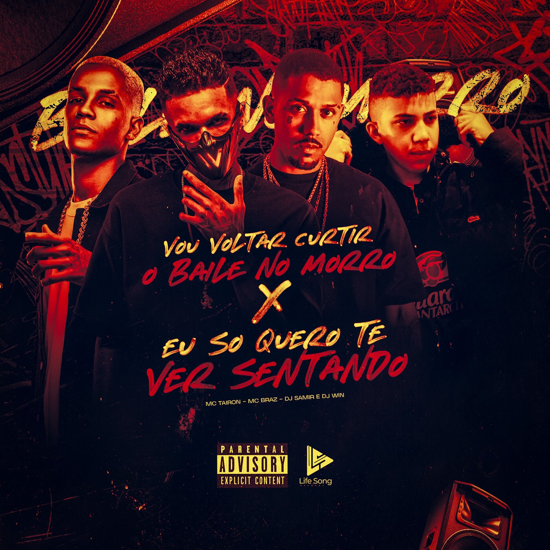 Album cover of Vou Voltar Curtir o Baile no Morro X Eu Só Quero Te Ver Sentando