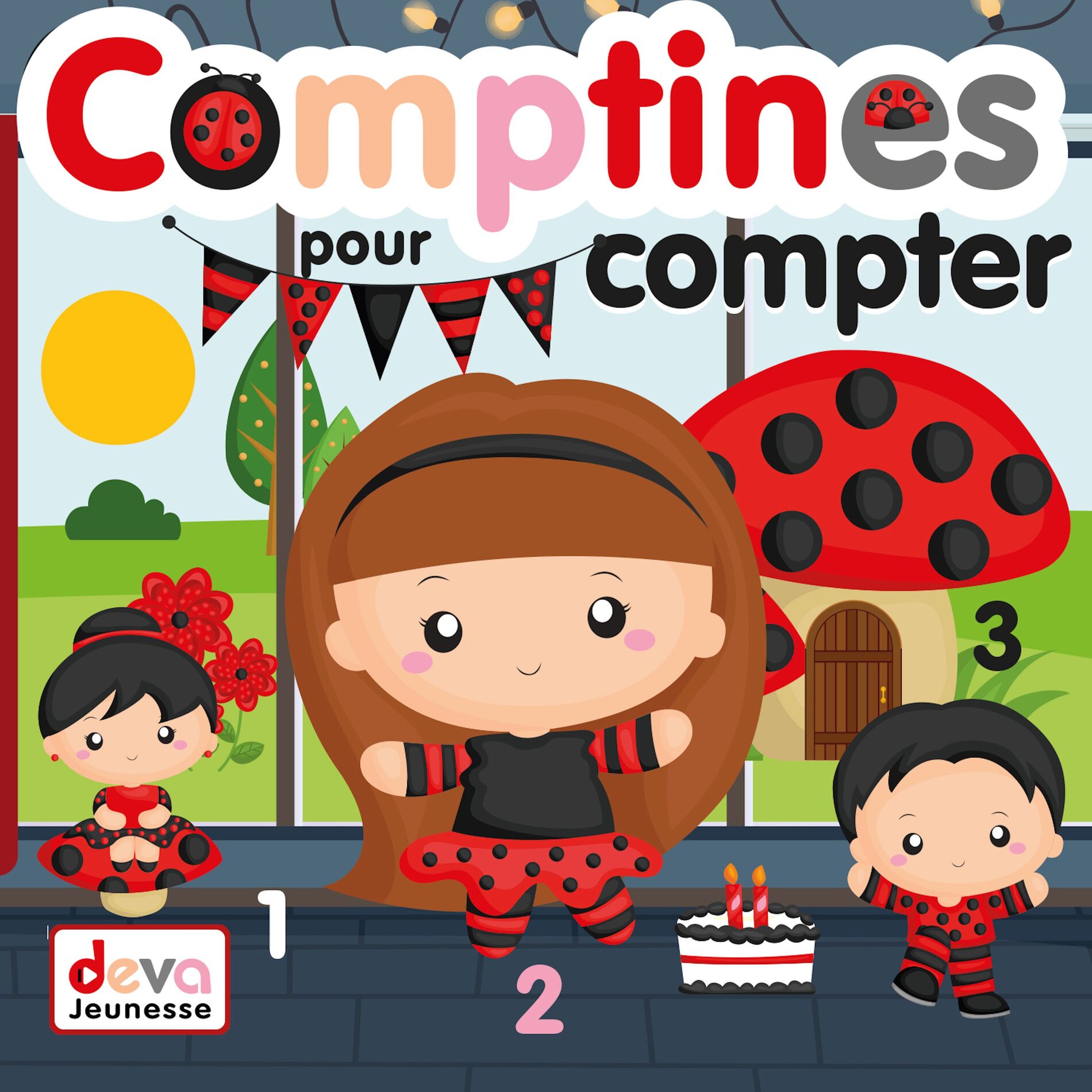 Album cover of Comptines pour compter