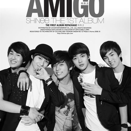 SHINee AMIGO 直筆サイン入り アルバム メンバー5人 SHINee AMIGO 直筆サイン入り アルバム メンバー5人全員