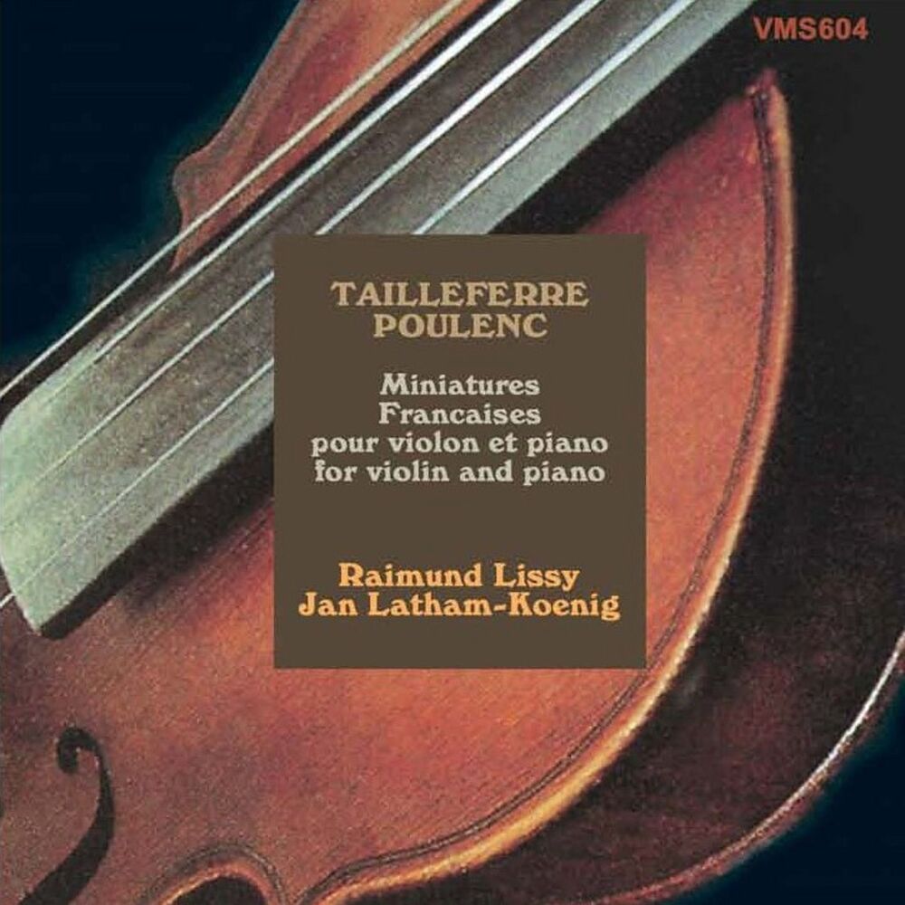 Picture of Tailleferr, Poulenc: Miniatures Françaises pour violon et piano