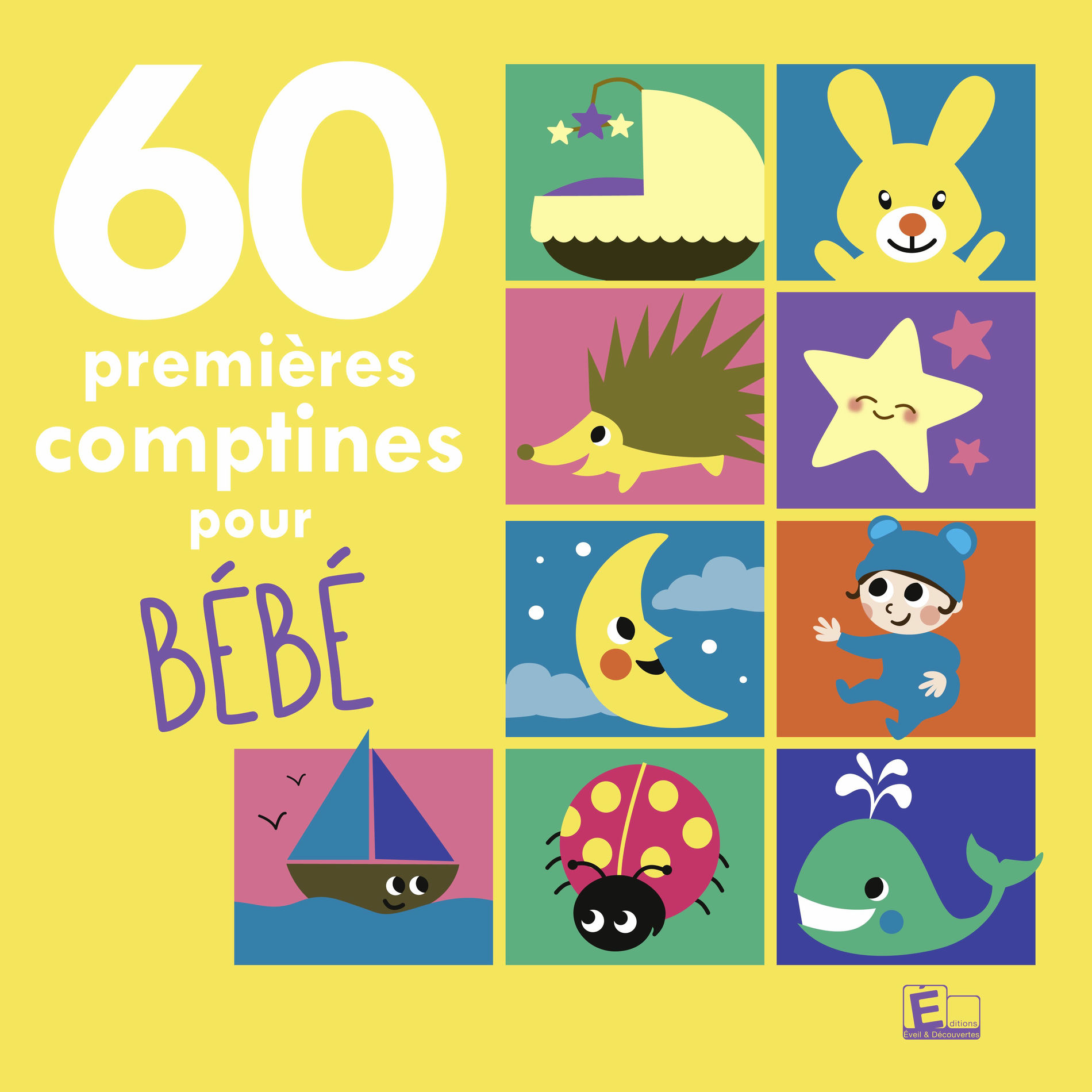 Album cover of 60 premières comptines pour bébé