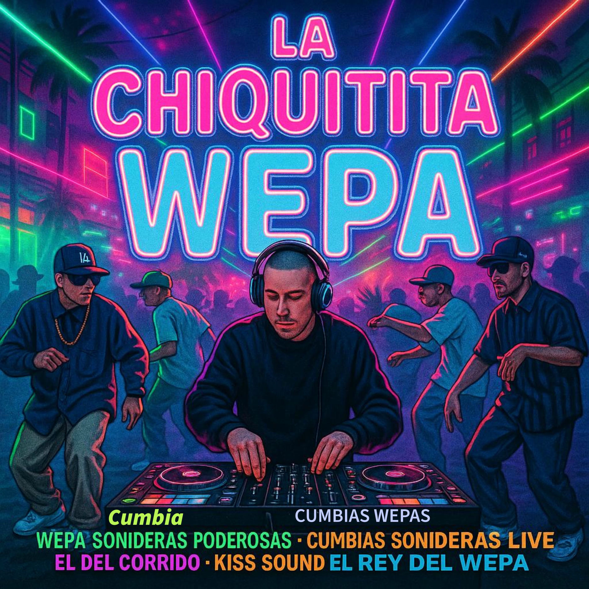 Album cover of LA CHIQUITITA WEPA