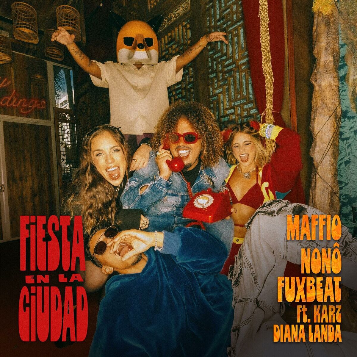 Album cover of Fiesta En La Ciudad (feat. KRZ & Diana Landa)