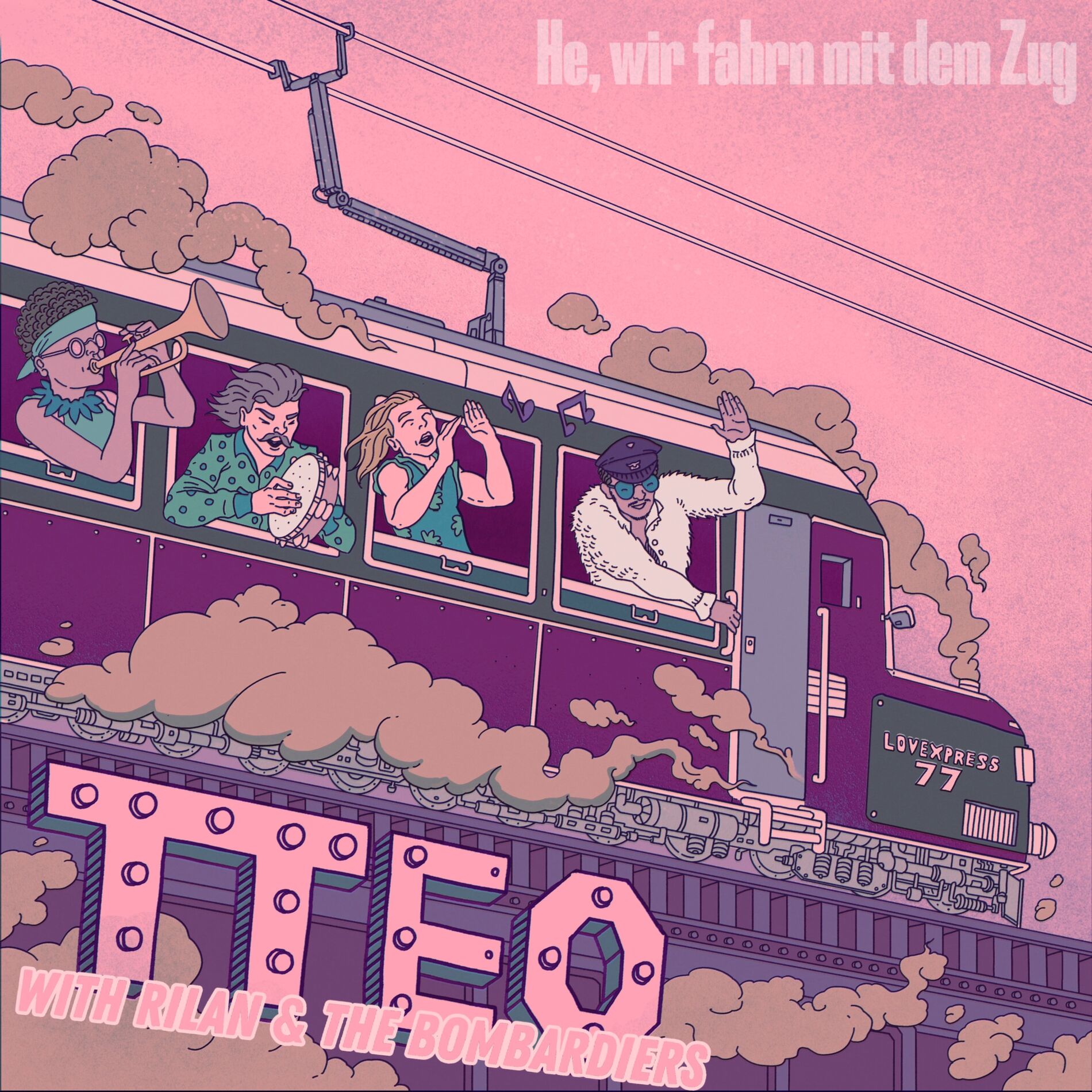 Album cover of He, wir fahr'n mit dem Zug