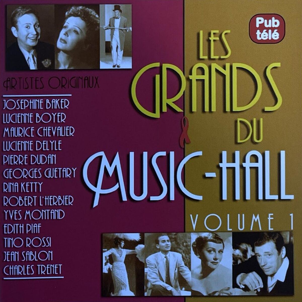 Album cover of Les Grands du Music-Hall