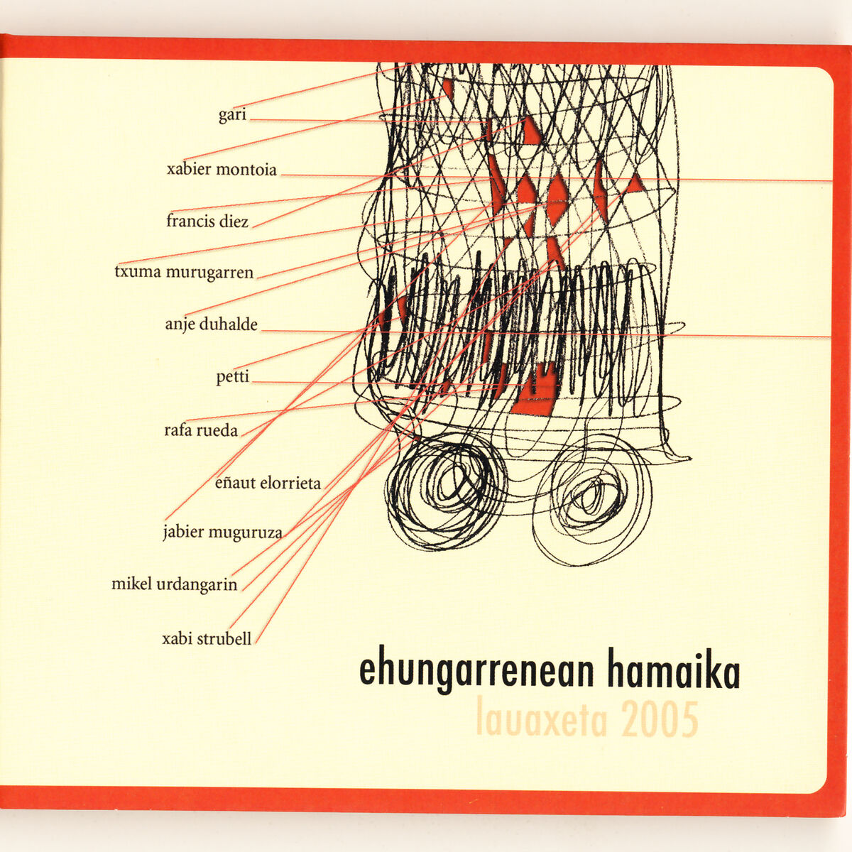Album cover of Ehungarrenean hamaika