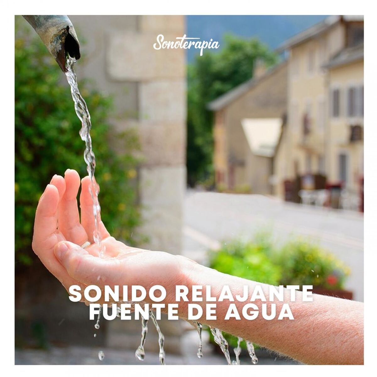 Album cover of Sonido relajante fuente de agua - Sonoterapia Musicoterapia