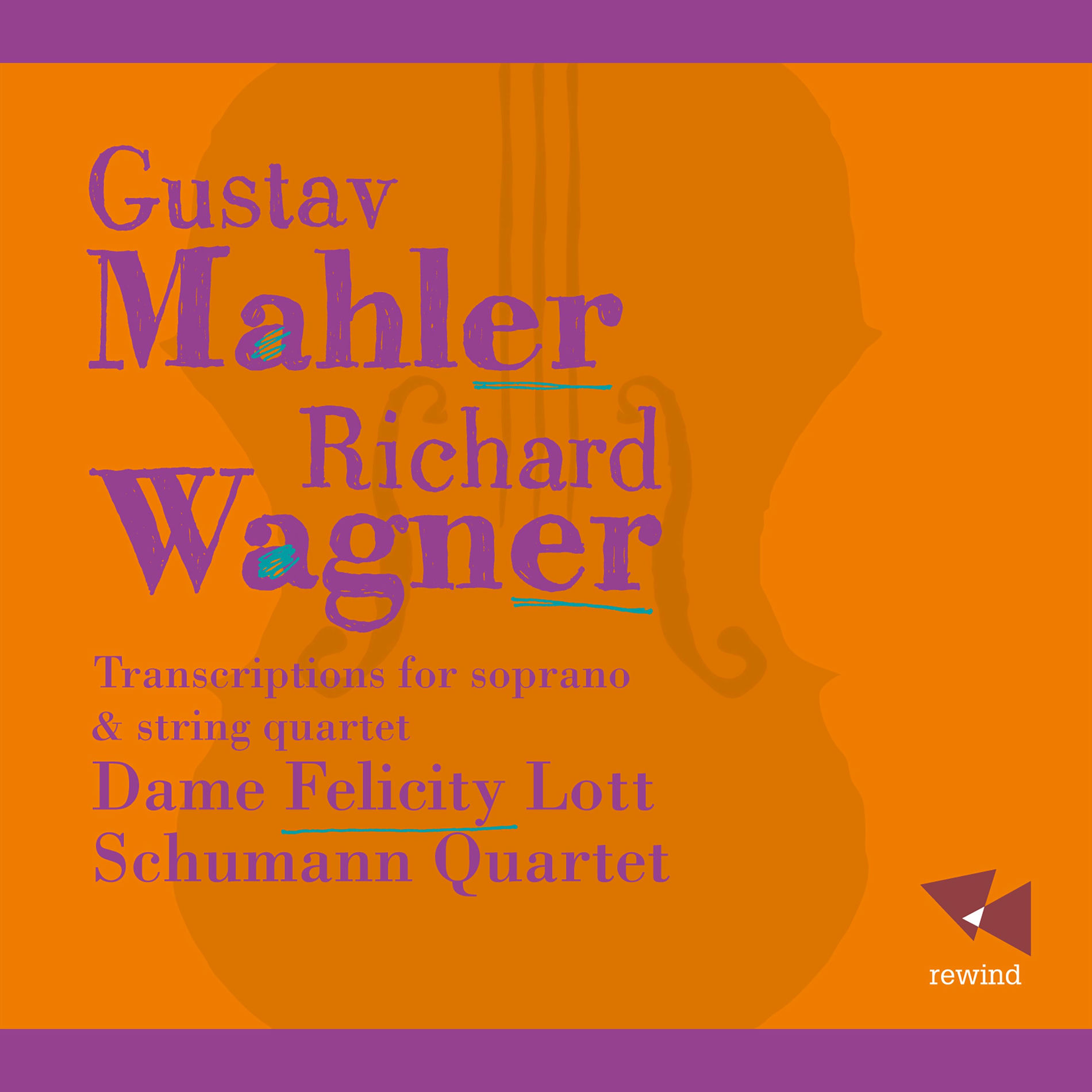 Album cover of Mahler & Wagner: Transcriptions for Soprano and String Quartet