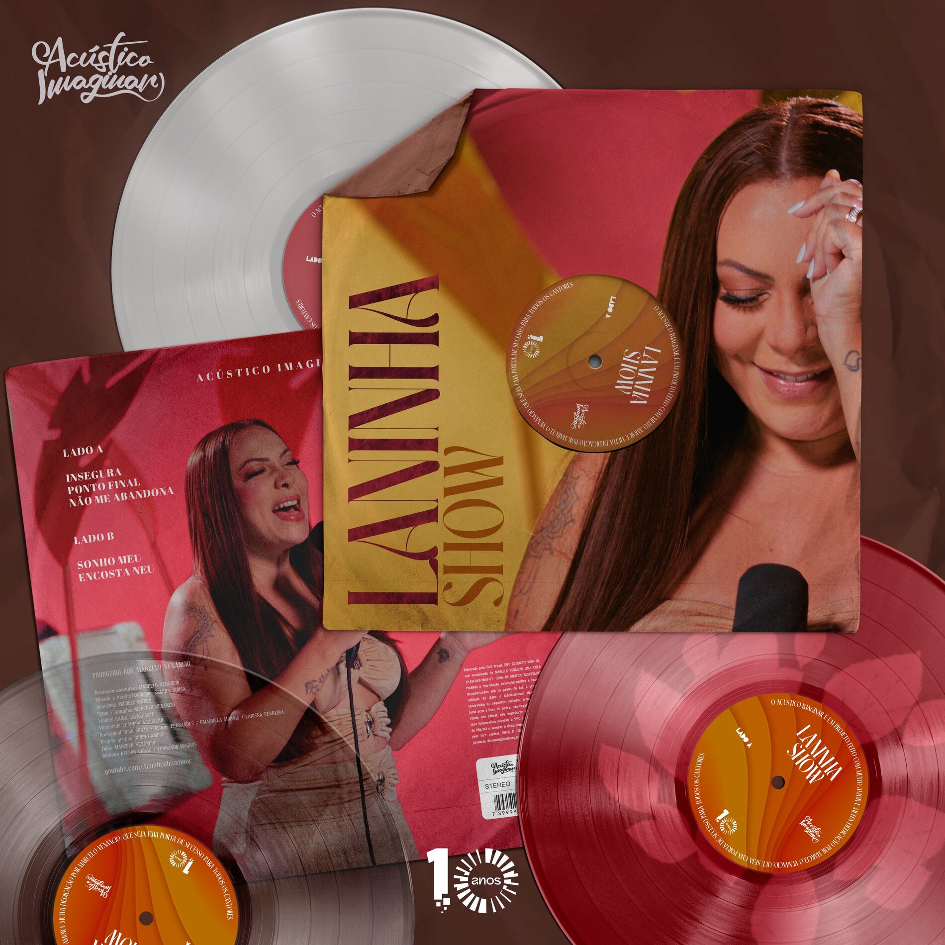 Album cover of Acústico Imaginar: Laninha Show Vol. 02 (Pé de Serra)