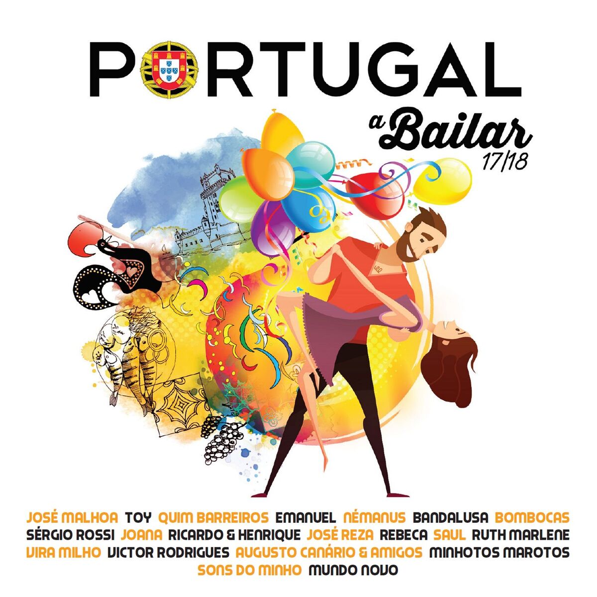 Album cover of Portugal a Bailar 17/18