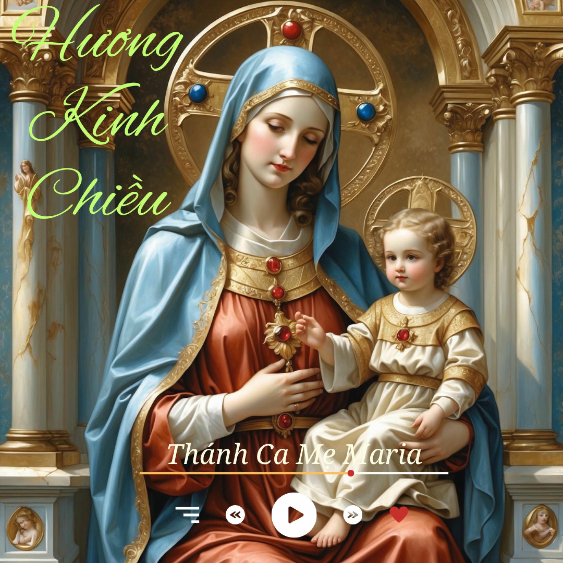 Album cover of Hương Kinh Chiều (Thánh Ca Mẹ Maria)