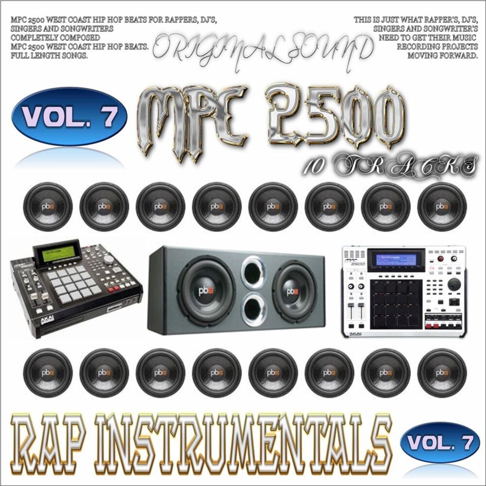 Picture of Mpc 2500 Rap Instrumentals, Vol. 7
