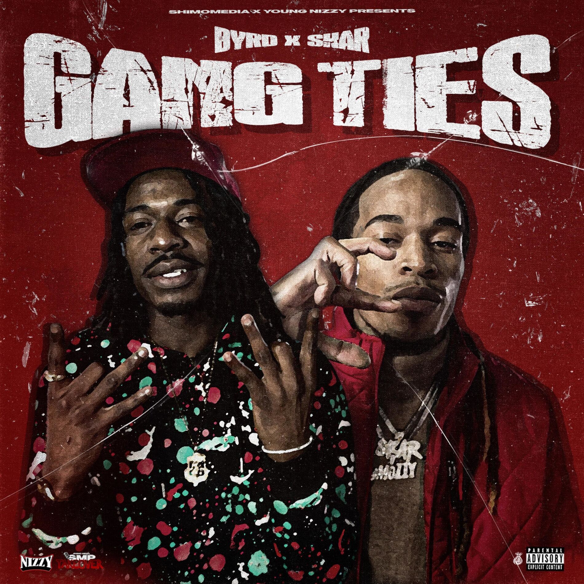 Album cover of Gang Ties (feat. Byrd1800 & skar)