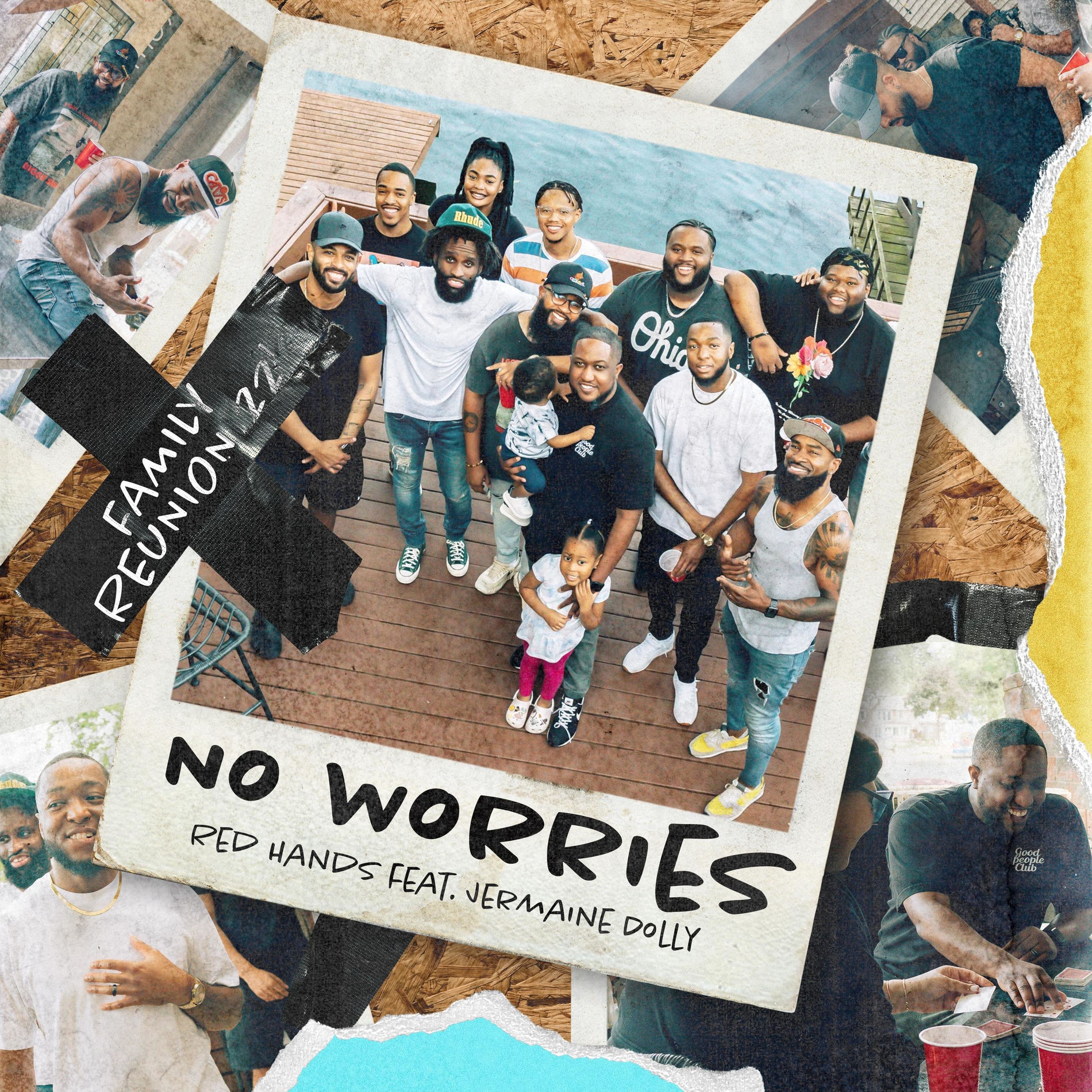 Album cover of NO WORRIES (feat. Jermaine Dolly)