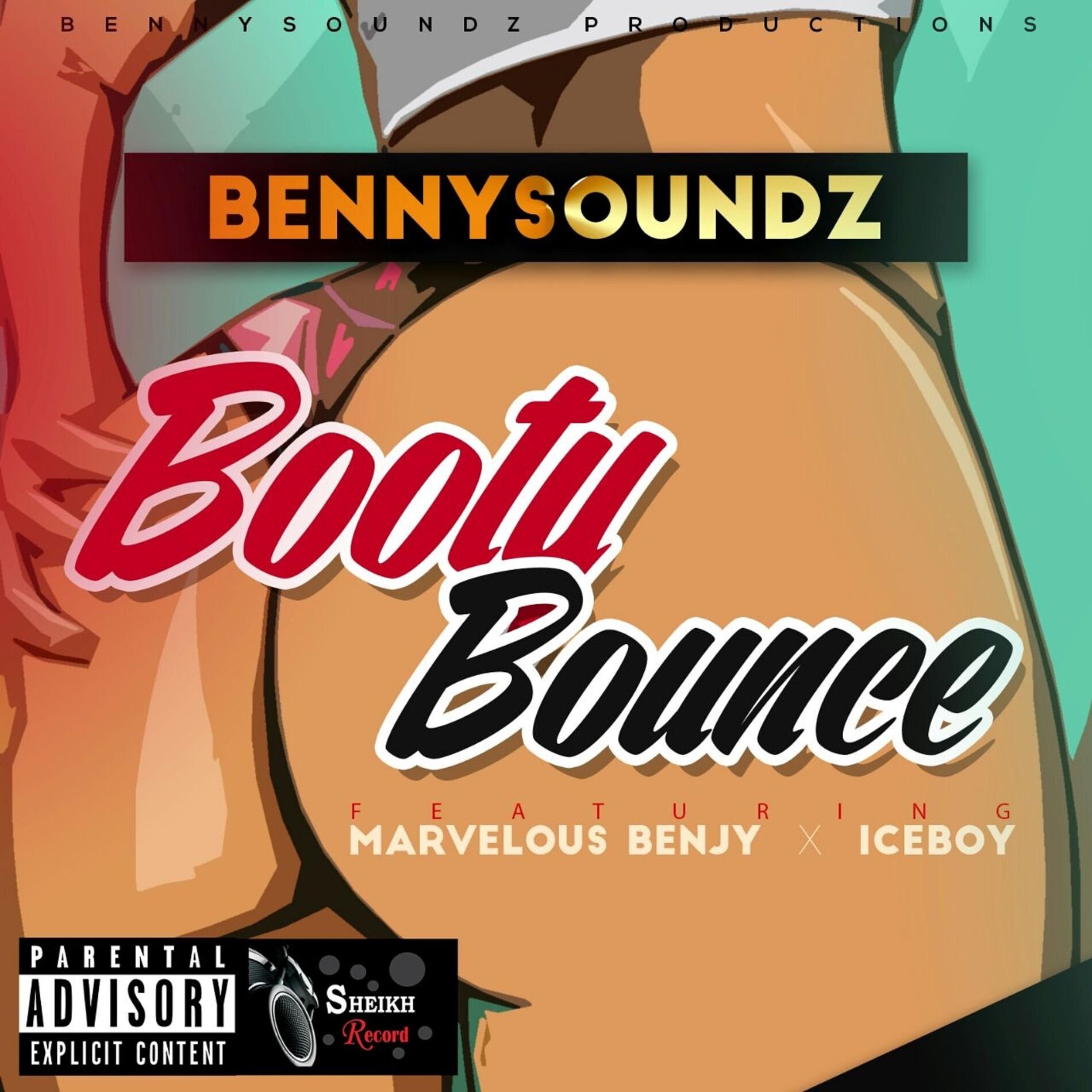 Album cover of Booty Bounce (feat. Marvelous Benjy & Iceboy)