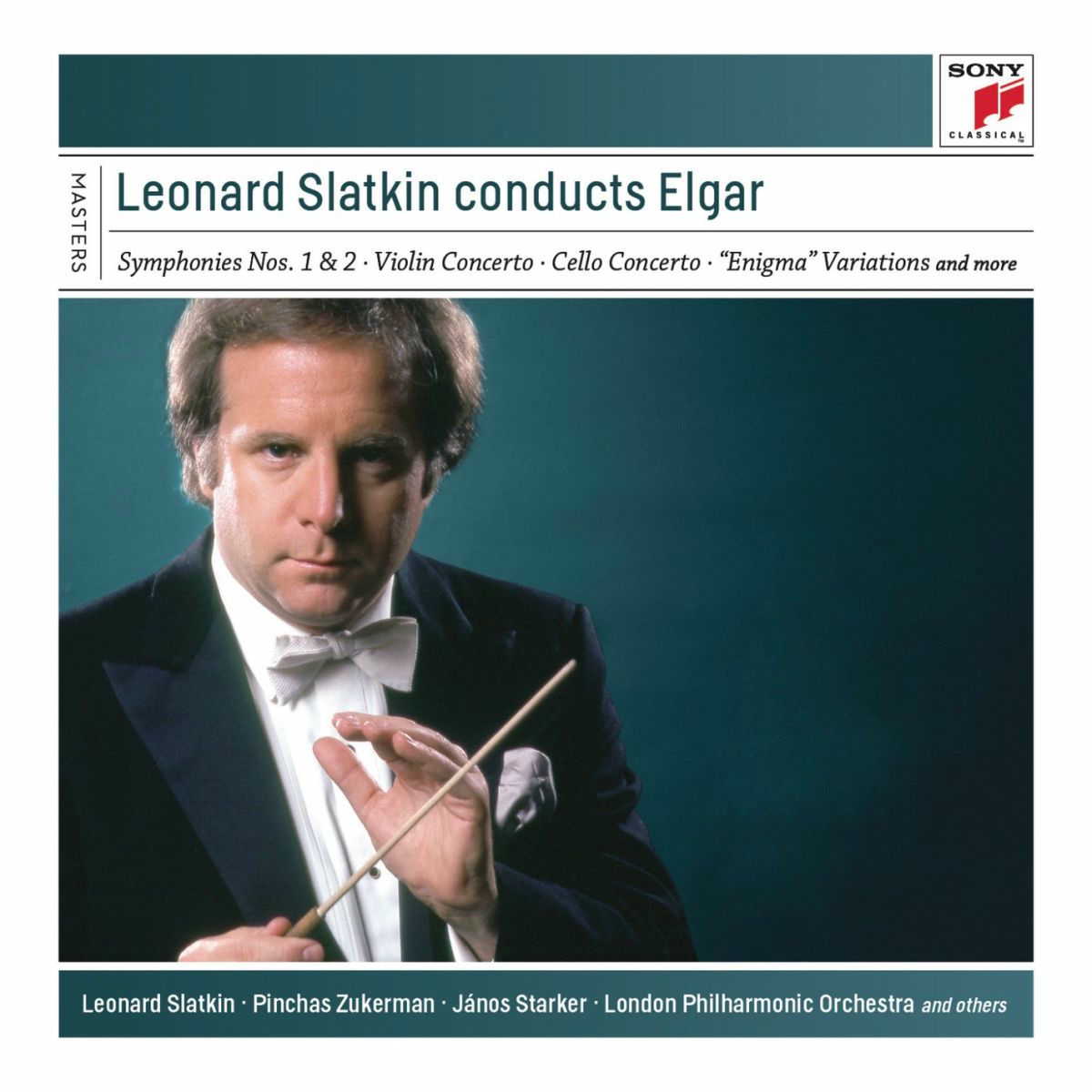 Album cover of Leonard Slatkin Conducts Elgar