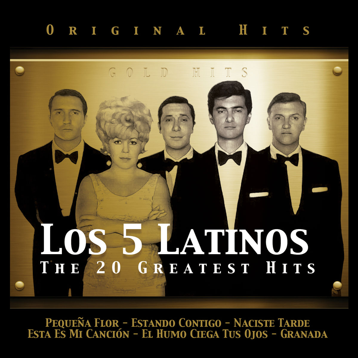 Album cover of Los 5 Latinos. The 20 Greatest Hits