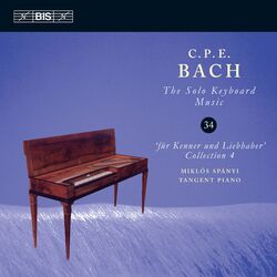 Cover of C.P.E. Bach: The Solo Keyboard Music, Vol. 34