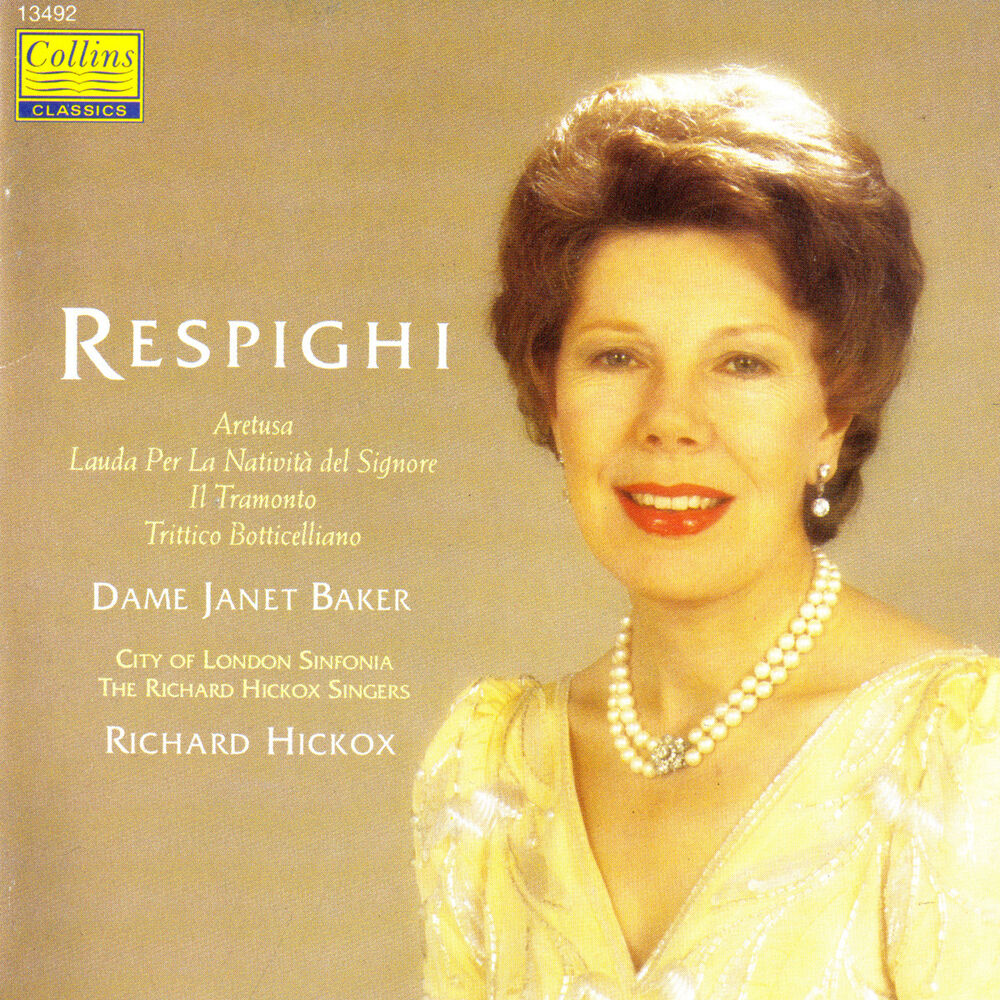 Picture of Respighi: Aretusa - Lauda Per La Natività - Il Tramonto - Trittico Botticelliano