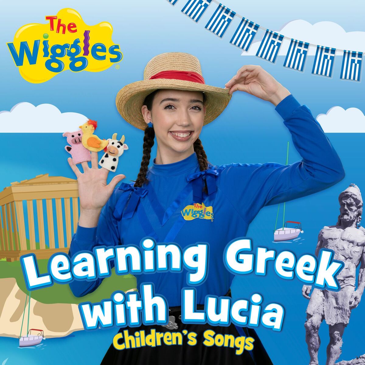 Album cover of Learning Greek with Lucia - Children's Songs