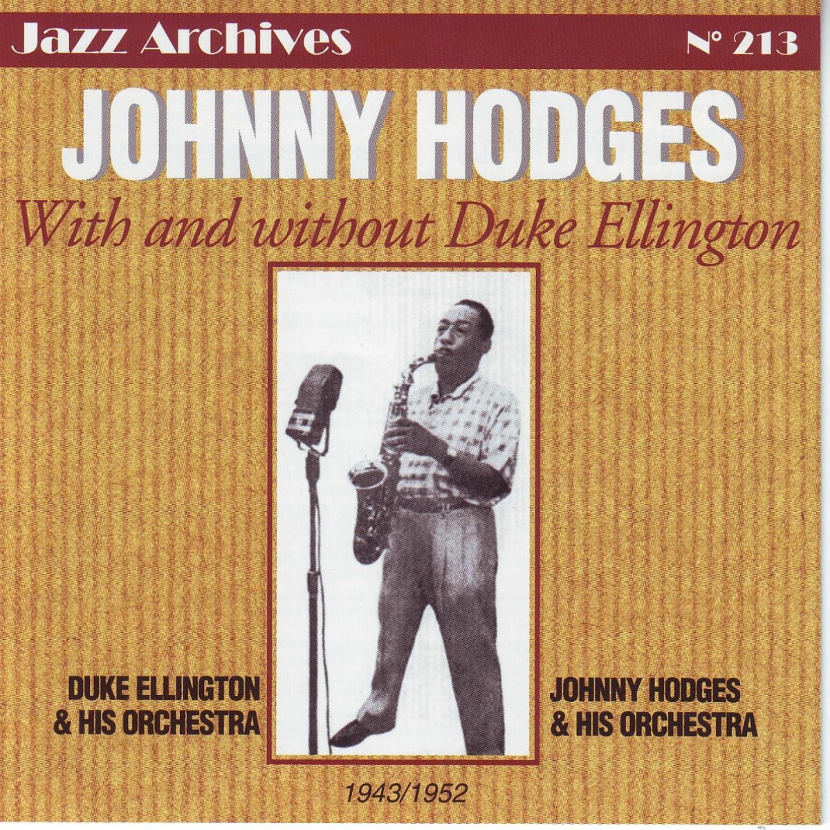 Johnny Hodges - Johnny Hodges With and Without Duke