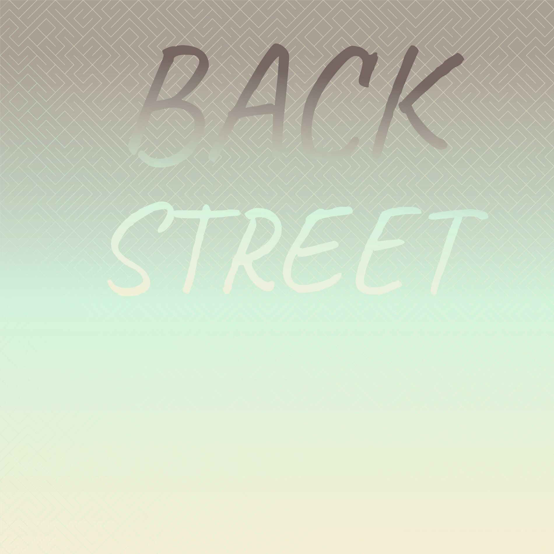 Album cover of Back Street