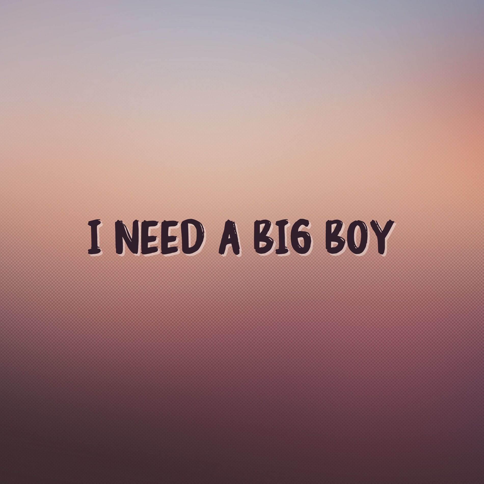 Album cover of I Need A Big Boy