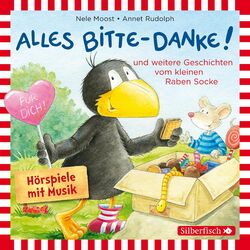 Cover of Alles Bitte-danke!, Alles Eis!, Socke will alles können und zwar ruckzuck! (Der kleine Rabe Socke)