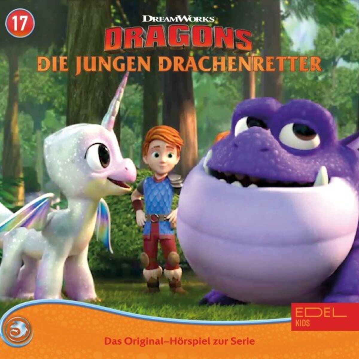 Album cover of Folge 17: Ein bunter Gast / Der unglaubliche Bubsler (Das Original-Hörspiel zur Serie)