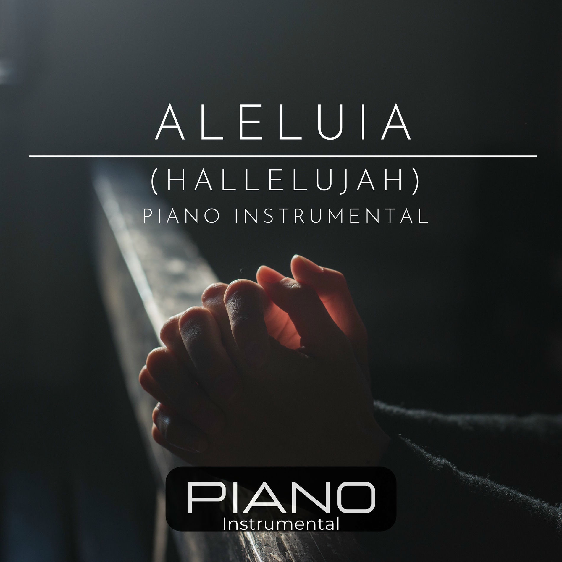 Album cover of Aleluia (Hallelujah): Piano Instrumental
