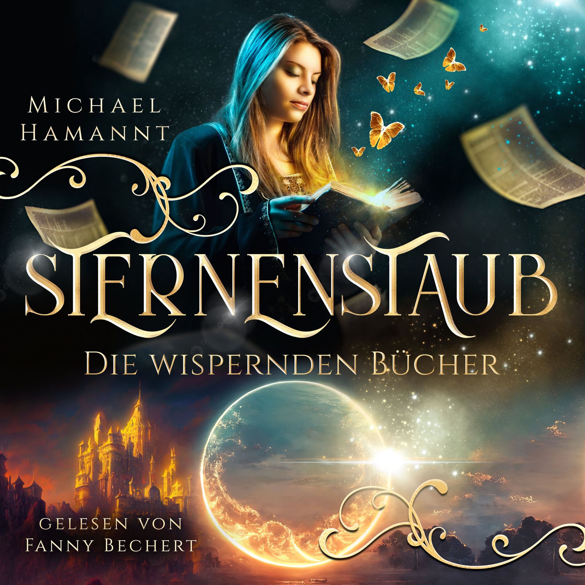 Album cover of Die Wispernden Bücher - Sternenstaub (Die Wispernden Bücher 4)