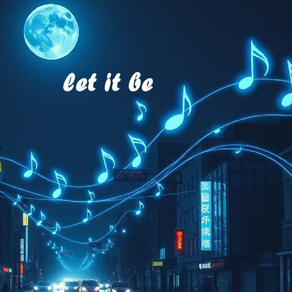 Portada de let it be