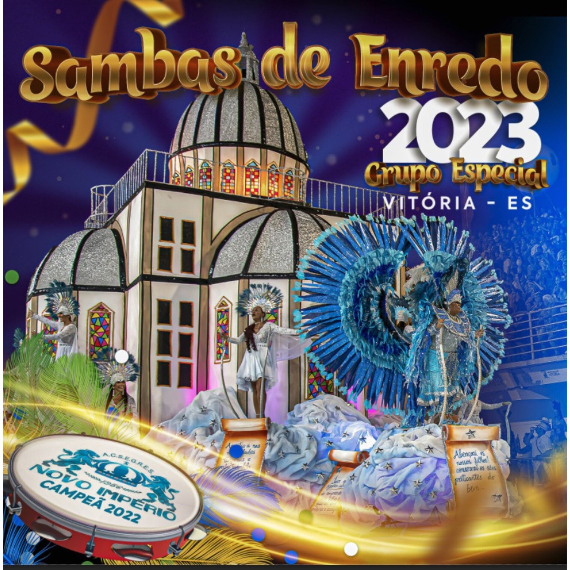 Album cover of Sambas de Enredo 2023: Grupo Especial (Vitória - ES)