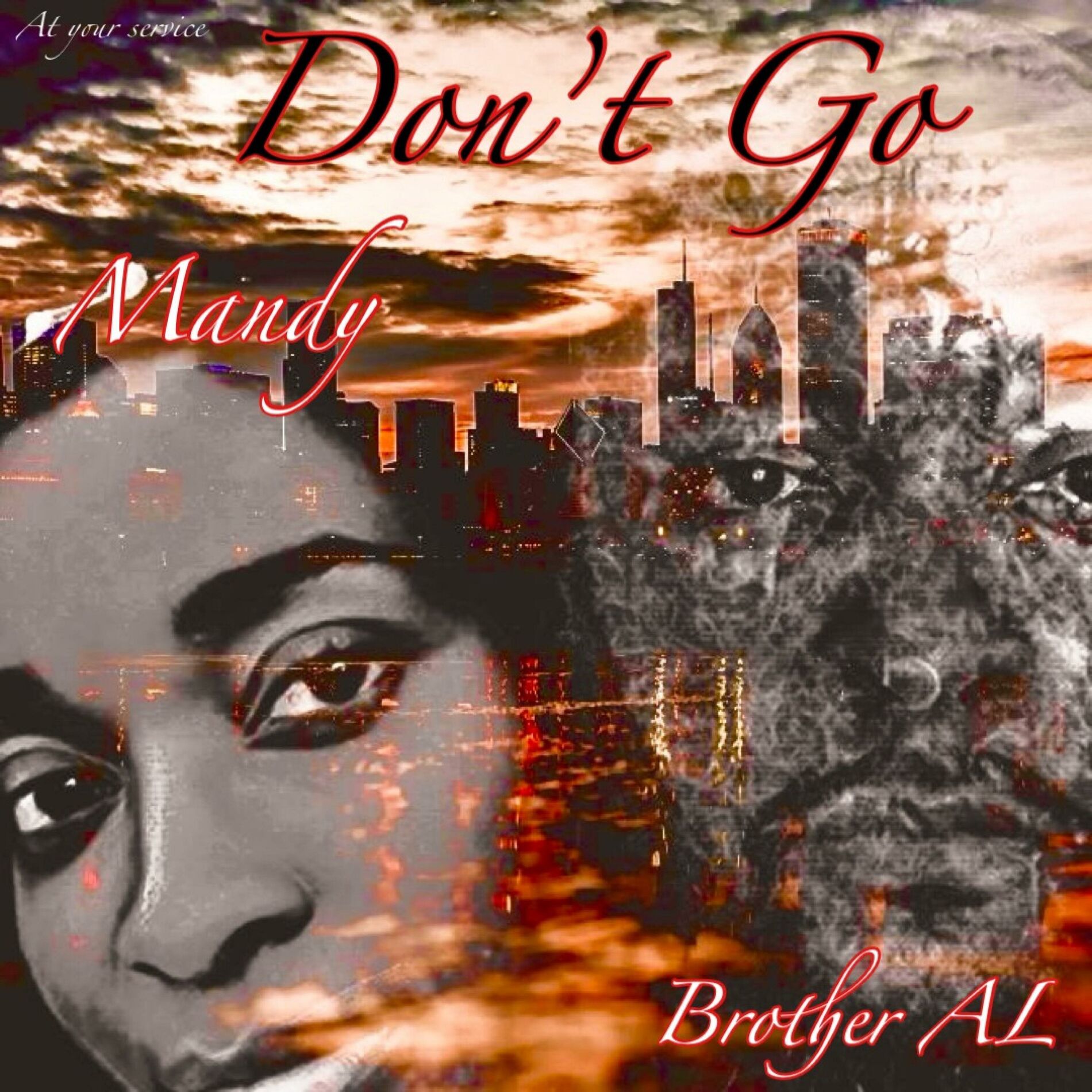 Album cover of Don't Go (feat. Mandy)