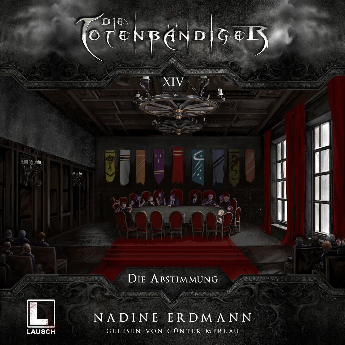 Album cover of Die Abstimmung - Die Totenbändiger, Band 14 (Ungekürzt)