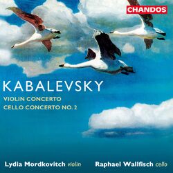 Cover of Kabalevsky: Violin Concerto & Cello Concerto