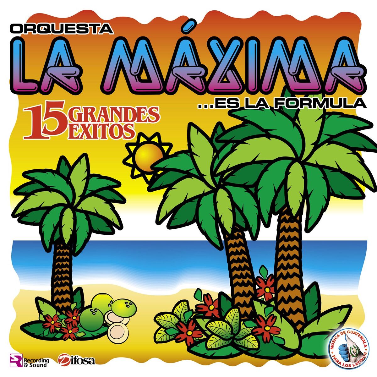 Album cover of 15 Grandes Éxitos. Música de Guatemala para los Latinos
