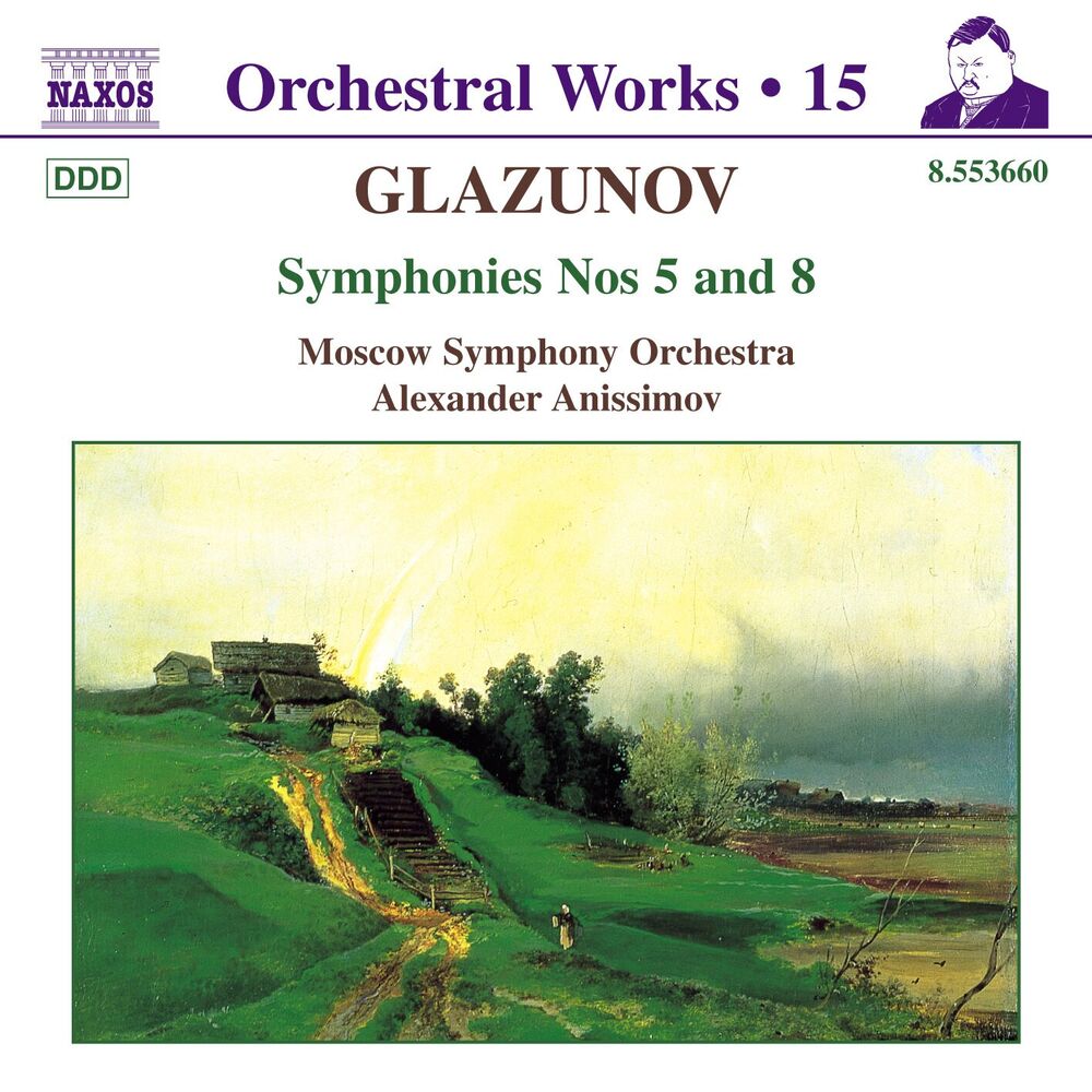 Picture of Glazunov, A.K.: Orchestral Works, Vol. 15 - Symphonies Nos. 5 and 8