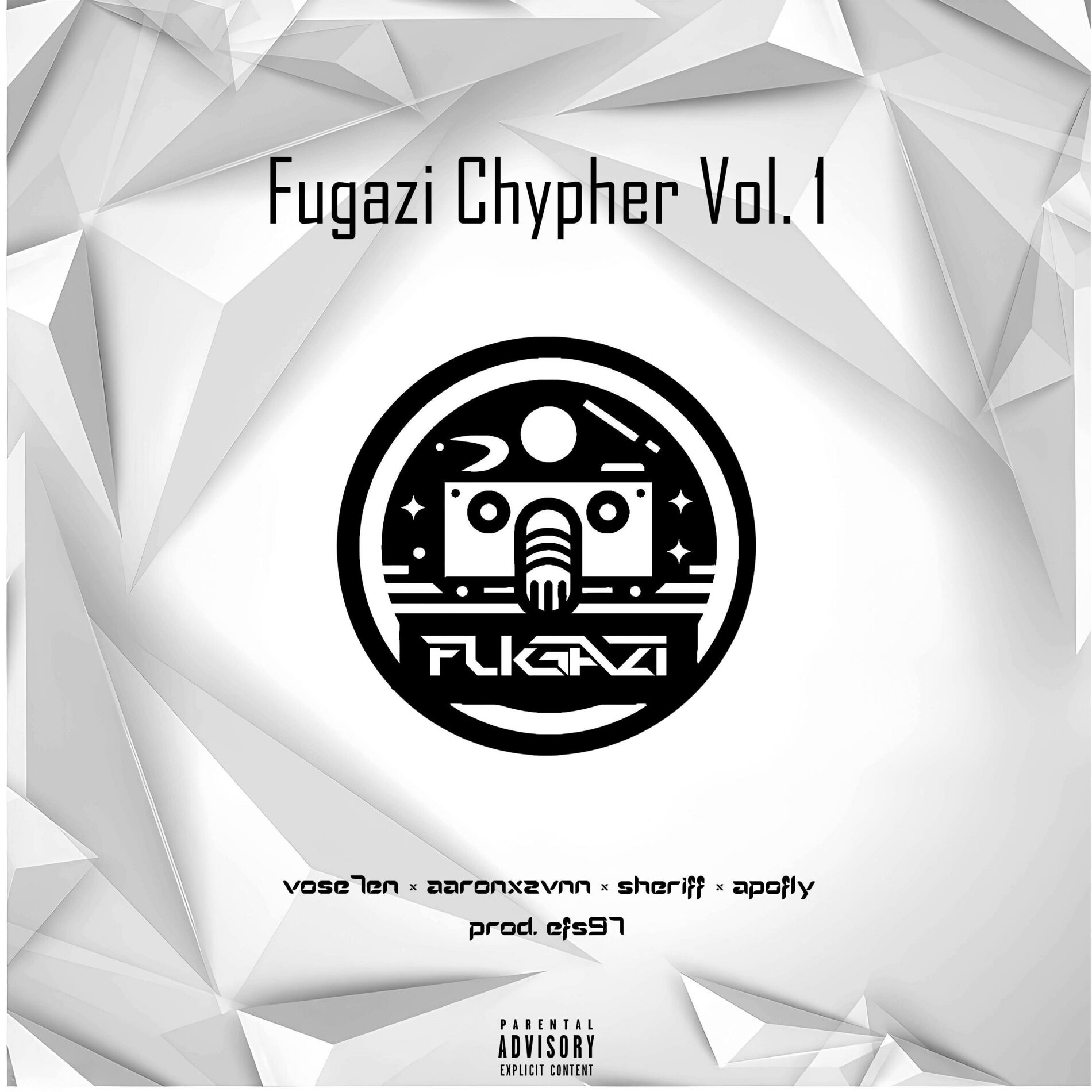 Album cover of Fugazi Cypher V1 (feat. Aarnxxvii, Sheriff, Apofly & efs97)
