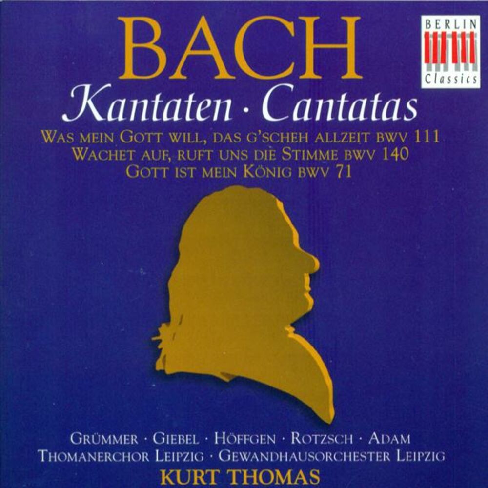Picture of Johann Sebastian Bach: Cantatas - BWV 71, 111, 140