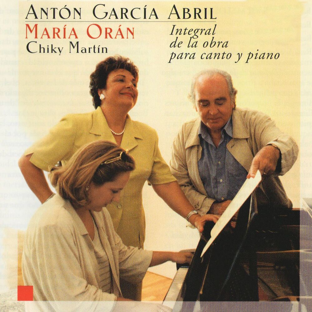 Picture of Antón García Abril. Integral de la Obra para Canto y Piano
