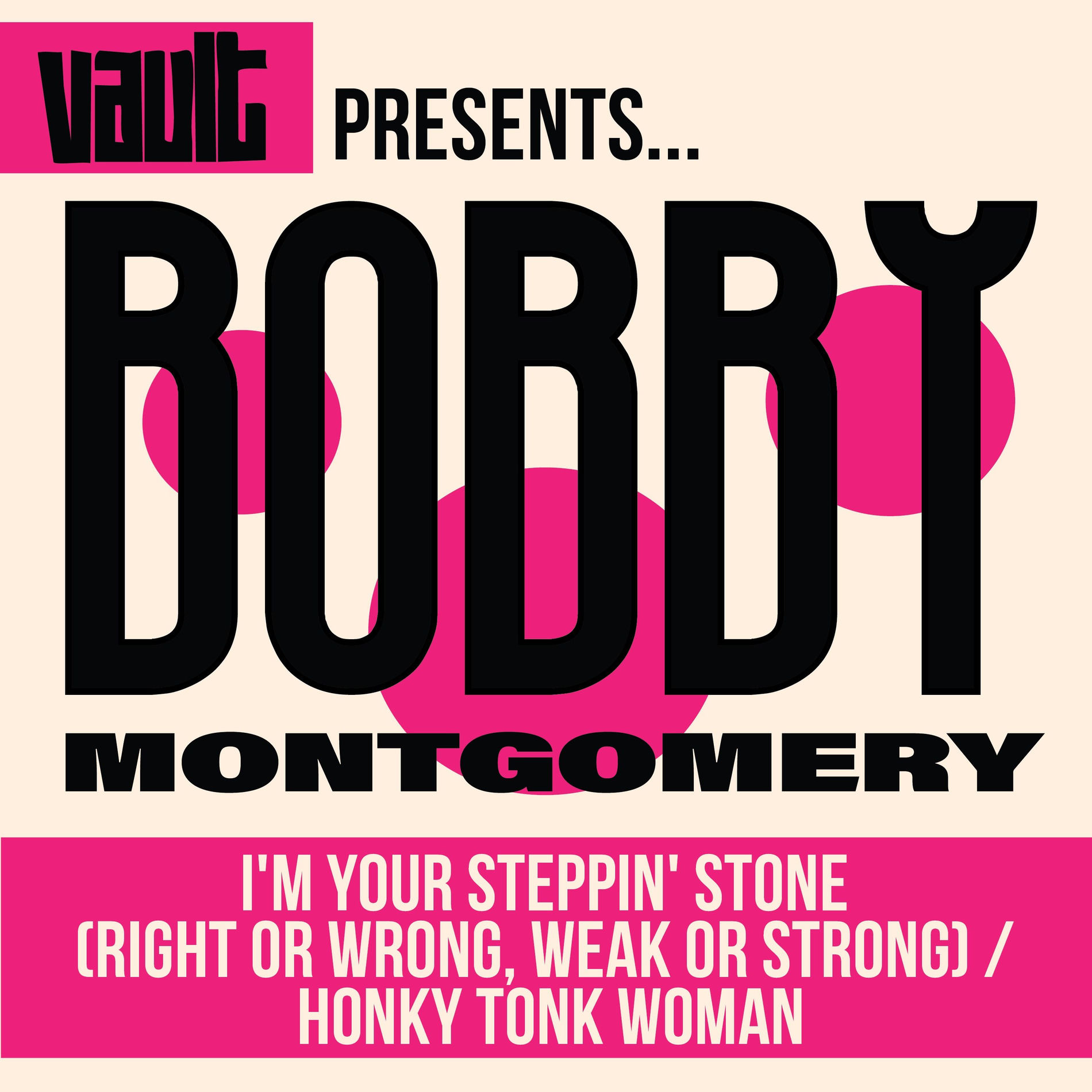 Album cover of I'm Your Steppin' Stone (Right Or Wrong, Weak Or Strong) / Honky Tonk Woman