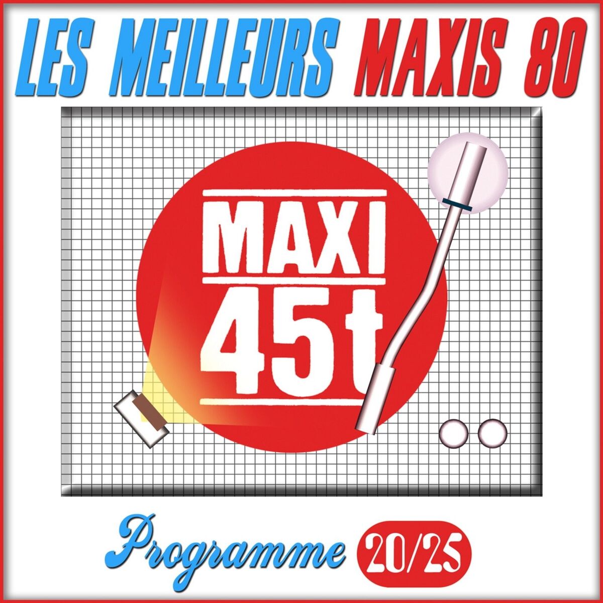 Album cover of Maxis 80, vol. 20 (Les meilleurs maxi 45T des années 80)