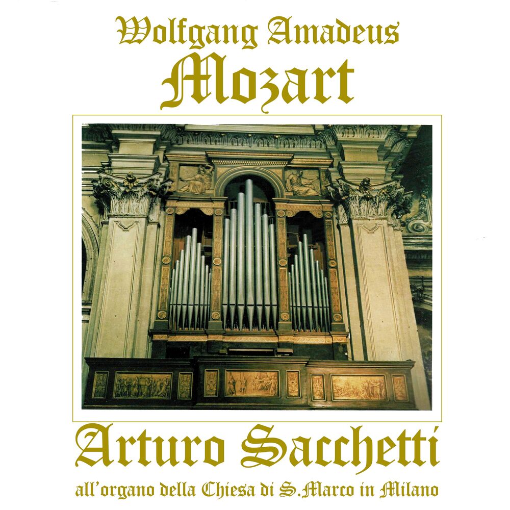 Picture of Wofgang Amadeus Mozart (Arturo Sacchetti all'organo della Chiesa di S. Marco in Milano)