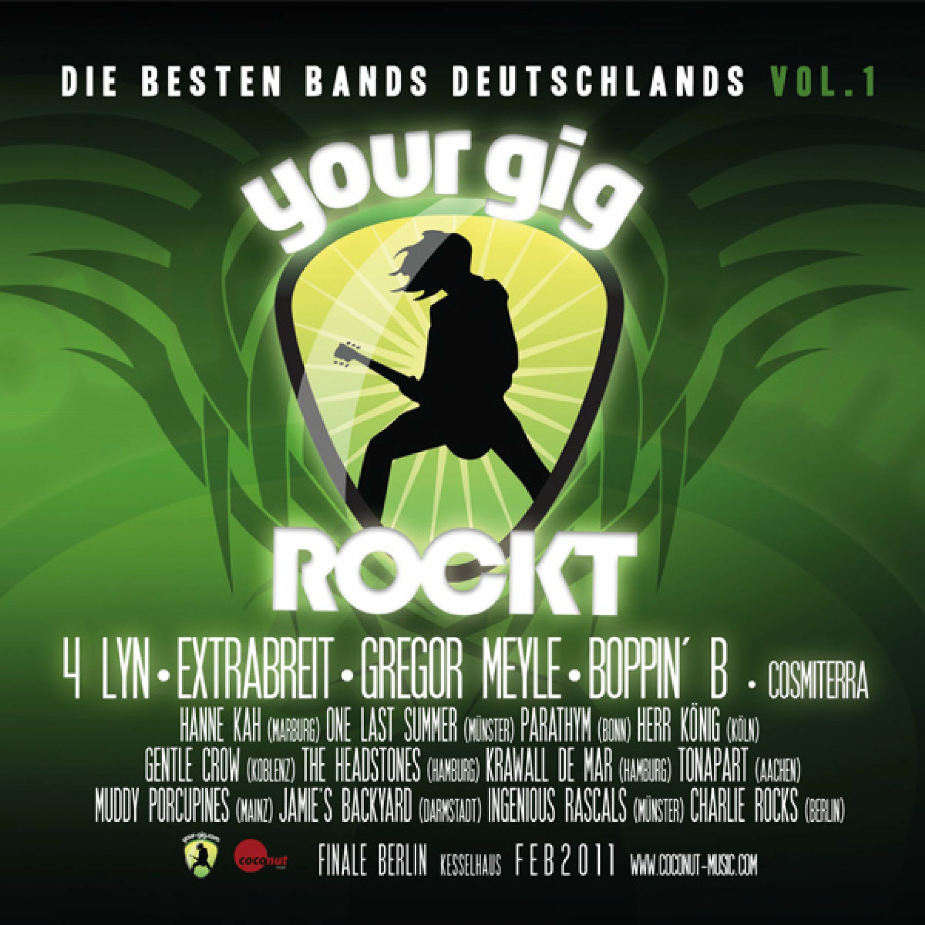Album cover of Die Besten Bands Deutschlands, Vol. 1
