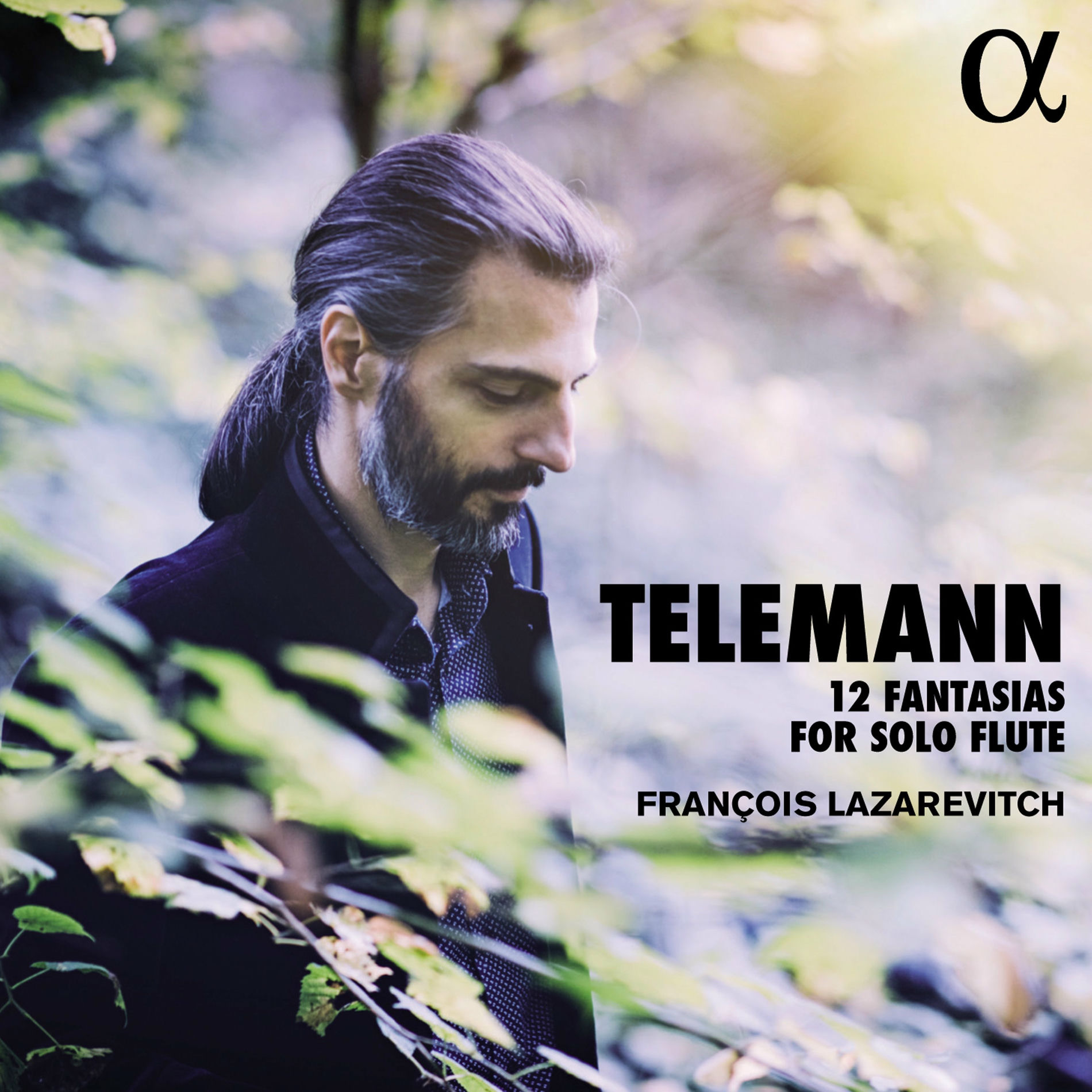 Album cover of Telemann: 12 Fantasias for Solo Flute