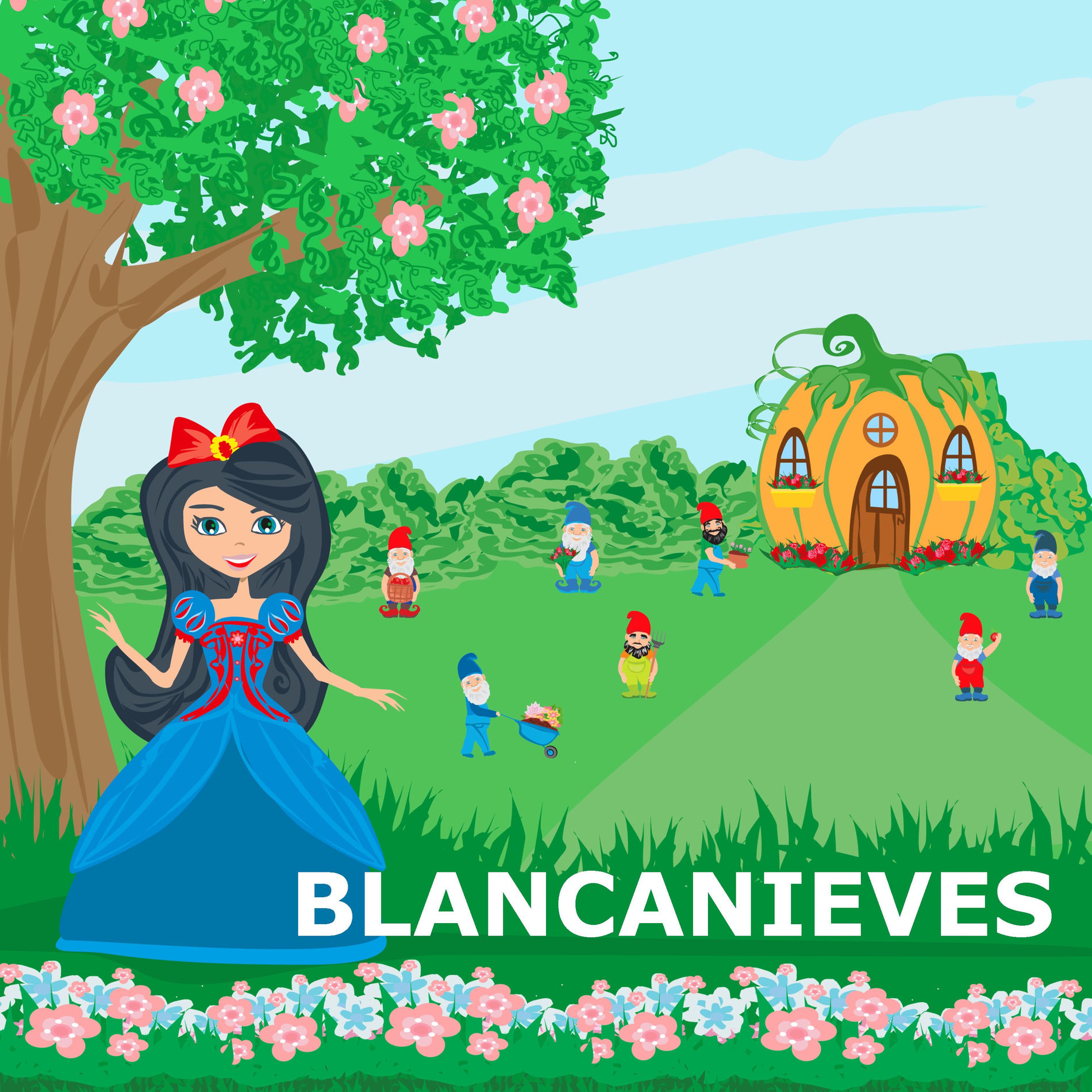 Album cover of Blancanieves y los siete enanitos