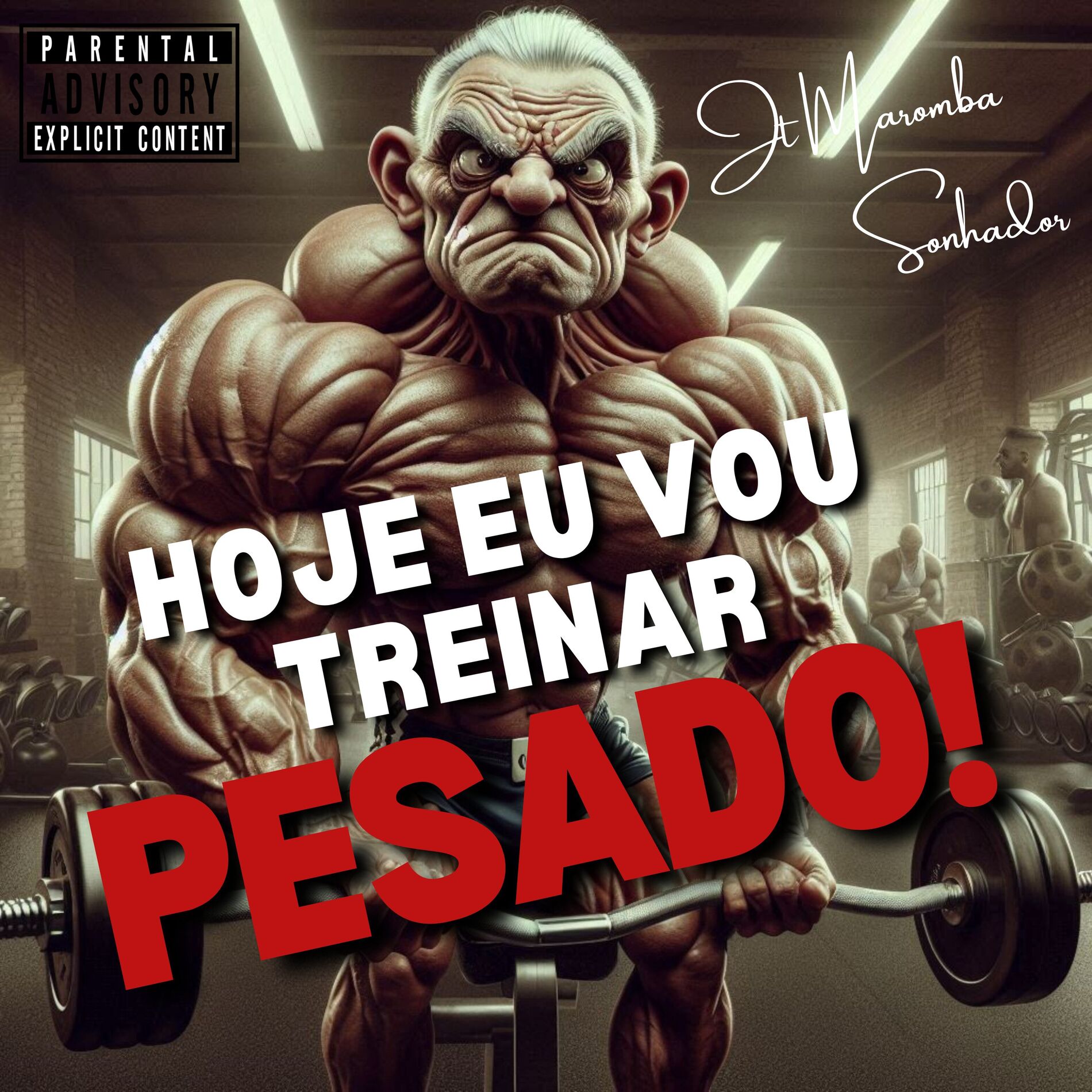 Album cover of Hoje Eu Vou Treinar Pesado!