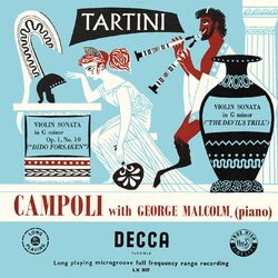 Cover of Tartini: Two Violin Sonatas; Bruch: Violin Concerto No.1 (Remastered 2024)