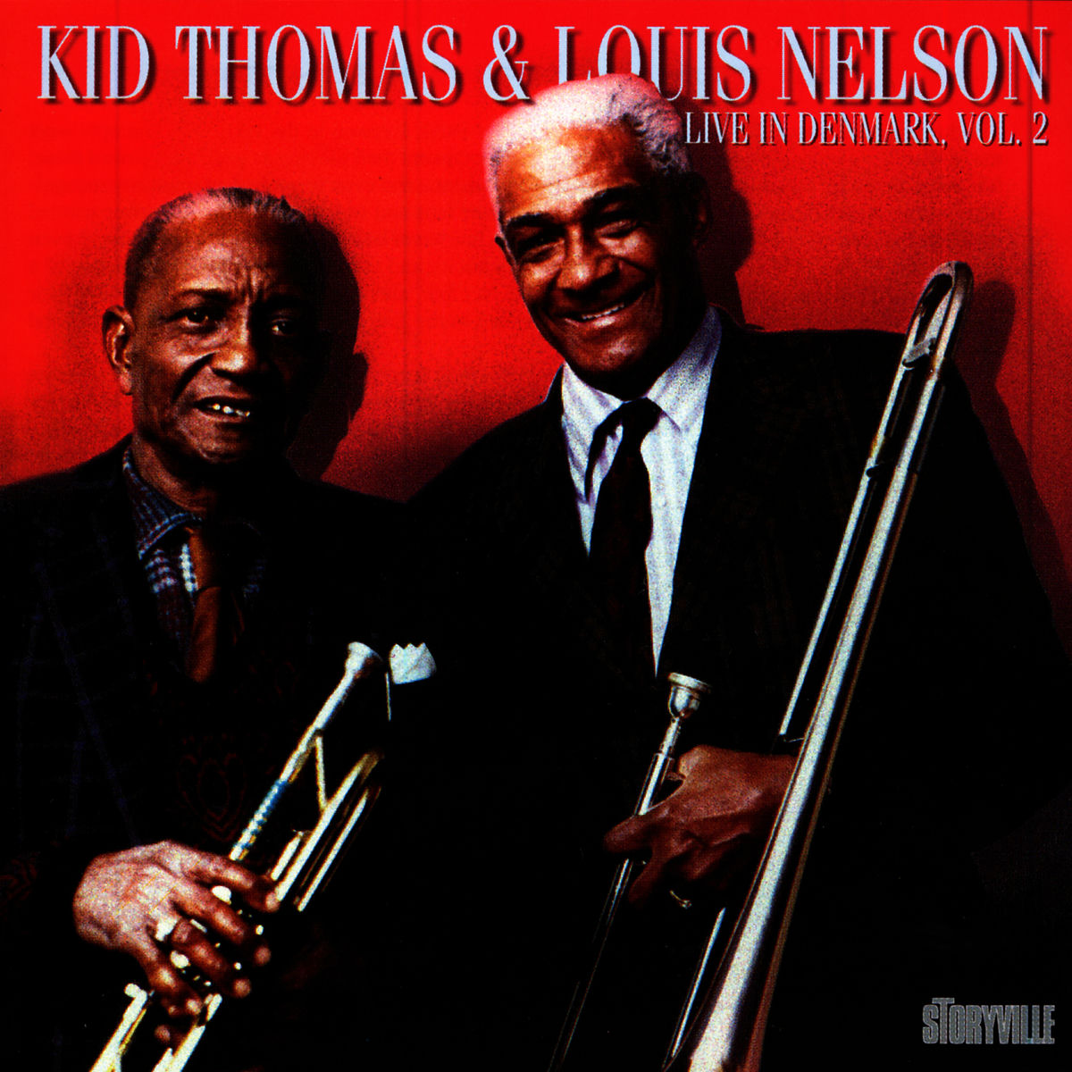 Kid Thomas・ Big Eye Nelson／ 帯付 Dan Jazz Kid Thomas – First